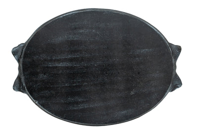 Biscottini Vassoio in legno finitura nera Made in Italy