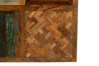 Biscottini Tavolo massello rettangolare o quadrato Country Shabby da pranzo taverna ufficio riunione fumo