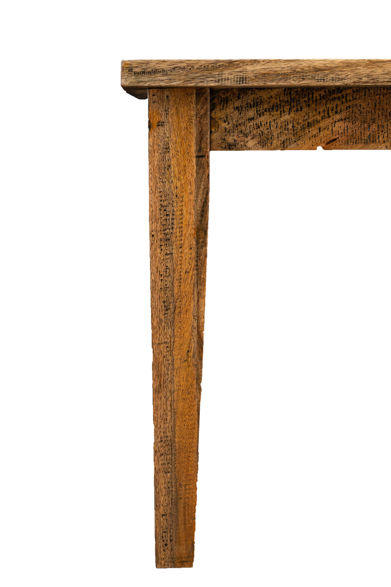 Biscottini Tavolo massello rettangolare o quadrato Country Shabby da pranzo taverna ufficio riunione fumo