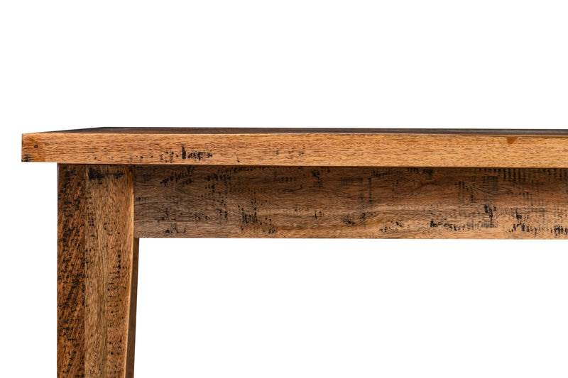 Biscottini Tavolo massello rettangolare o quadrato Country Shabby da pranzo taverna ufficio riunione fumo