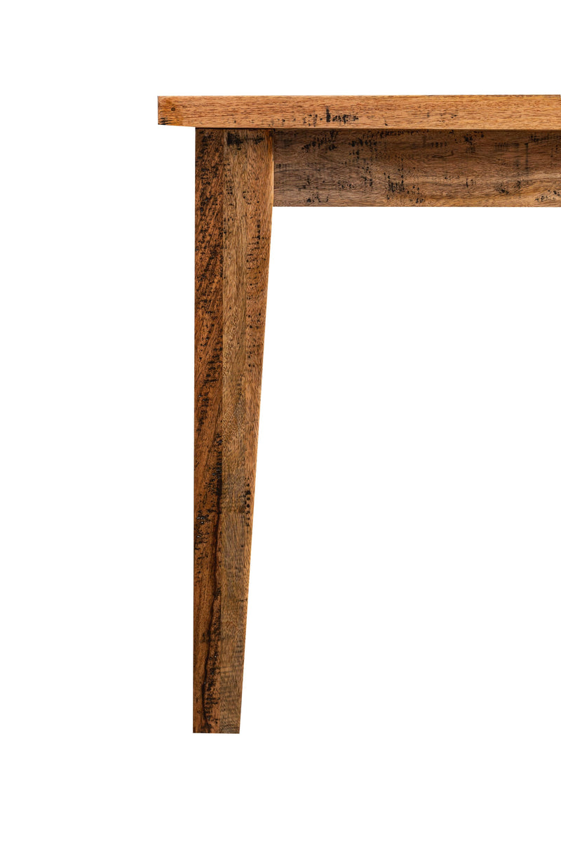 Biscottini Tavolo massello rettangolare o quadrato Country Shabby da pranzo taverna ufficio riunione fumo