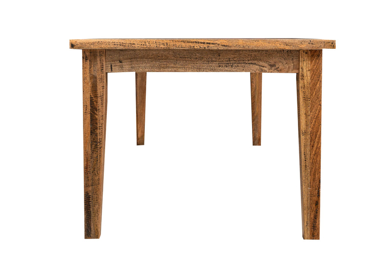 Biscottini Tavolo massello rettangolare o quadrato Country Shabby da pranzo taverna ufficio riunione fumo