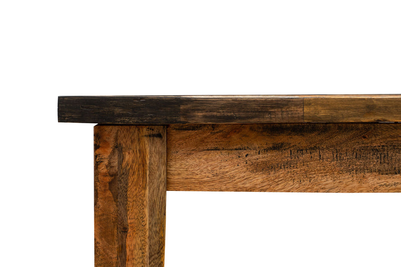 Biscottini Tavolo massello rettangolare o quadrato Country Shabby da pranzo taverna ufficio riunione fumo