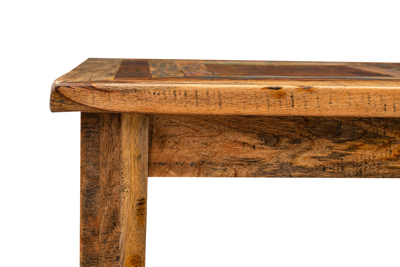 Biscottini Tavolo massello rettangolare o quadrato Country Shabby da pranzo taverna ufficio riunione fumo