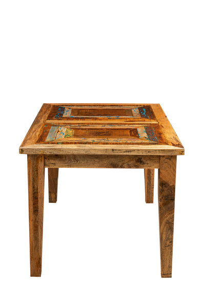 Biscottini Tavolo massello rettangolare o quadrato Country Shabby da pranzo taverna ufficio riunione fumo