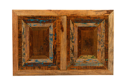 Biscottini Tavolo massello rettangolare o quadrato Country Shabby da pranzo taverna ufficio riunione fumo