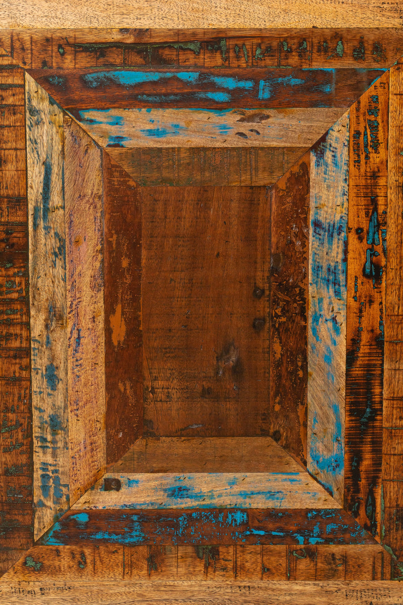 Biscottini Tavolo massello rettangolare o quadrato Country Shabby da pranzo taverna ufficio riunione fumo