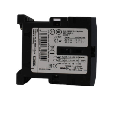 Contattore ausiliario 6A 3NO+1NC 24VDC con diodo Siemens