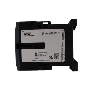 Contattore ausiliario 6A 3NO+1NC 24VDC con diodo Siemens