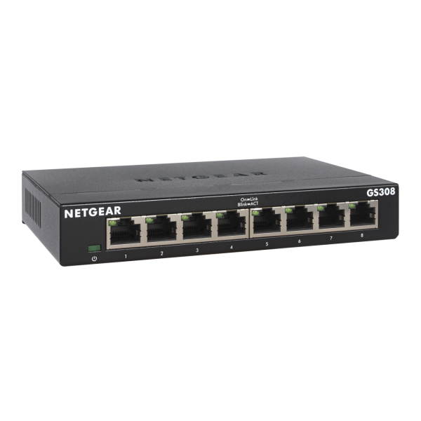 8-PORT GB ETHERNET UNMGD
