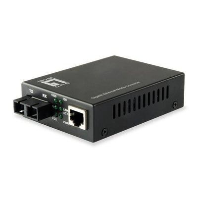 LevelOne GVT-2002 - Convertitore multimediale - GigE - 10Base-T, 1000Base-SX, 100Base-TX, 1000Base-T