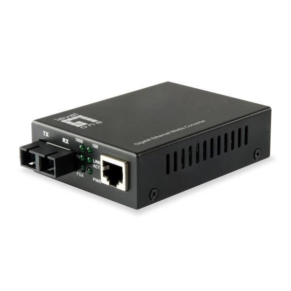 LevelOne GVT-2002 - Convertitore multimediale - GigE - 10Base-T, 1000Base-SX, 100Base-TX, 1000Base-T