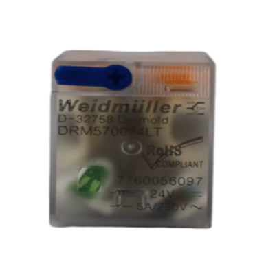 Relè di potenza serie DRM 4PDT bobina 24Vcc 5A Weidmuller
