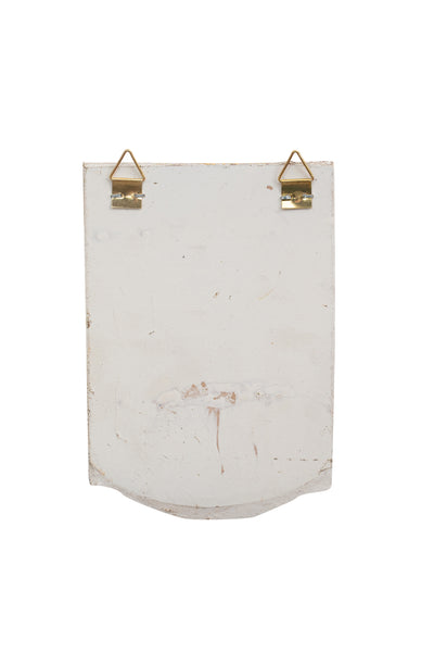 Biscottini Mensola a muro in legno finitura bianco anticato Made in Italy dimensioni