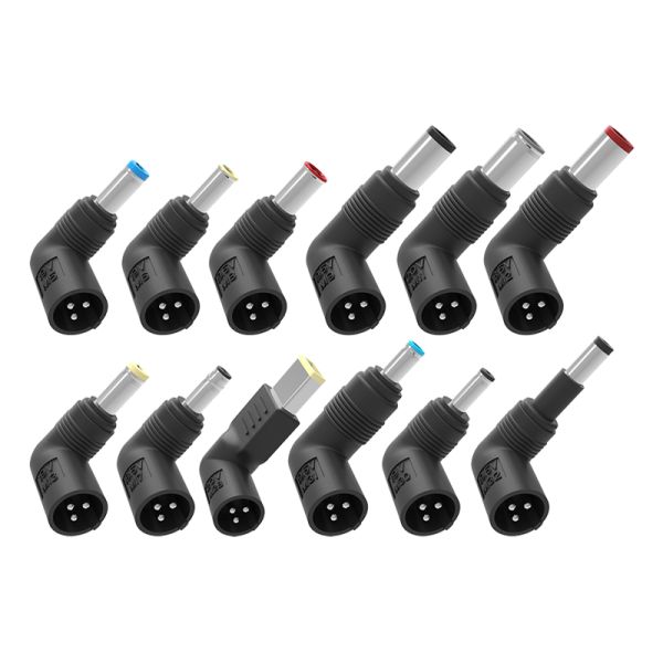 Alimentatore Universale Slim per Notebook 90W con 12 connettori- porta USB 5V1A- 100/240VAC- 9.5/24VDC (Gomma soft-touch)