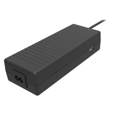 Alimentatore Universale per Notebook 120W con 12 connettori- porta USB 5V1A- 100/240VAC- 9.5/24VDC
