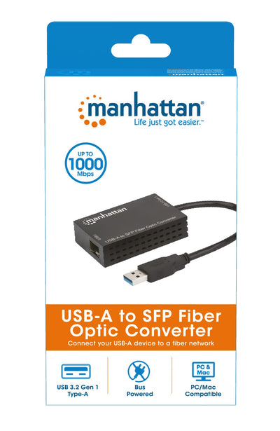 Convertitore USB-A a Fibra Ottica SFP