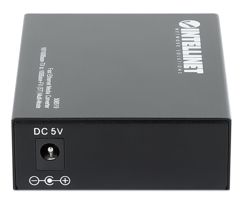 Convertitore RJ45 - Fibra ST 100Base-TX