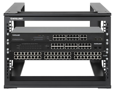 Armadio a Muro 19'' Open Frame 2 Montanti Flat Pack 6U