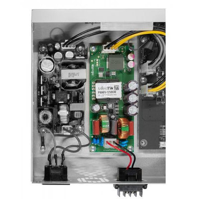 Mikrotik PW48V-12V85W adattatore e invertitore Verde (?48V Open frame Power supply - with 12V 7A output, for new - r2 CCR revisions PW48V-12V85W, Router, -48 V, 12 V, 3 A, 8 A, Green - Warranty: 15M)