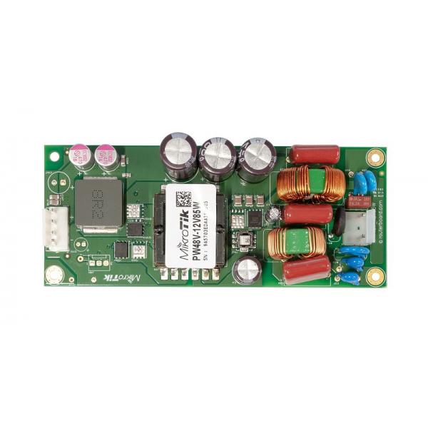 Mikrotik PW48V-12V85W adattatore e invertitore Verde (?48V Open frame Power supply - with 12V 7A output, for new - r2 CCR revisions PW48V-12V85W, Router, -48 V, 12 V, 3 A, 8 A, Green - Warranty: 15M)