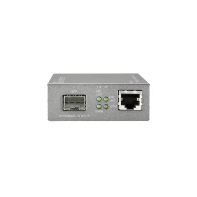 LevelOne FVS-3800 convertitore multimediale di rete 100 Mbit/s Grigio
