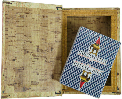 Biscottini Contenitore per carte da gioco 7 FIORI