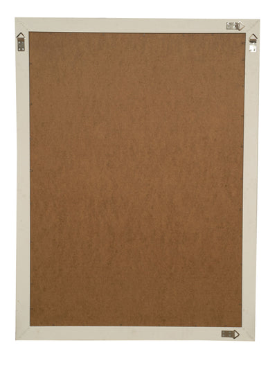 Biscottini Specchio Specchiera da parete e appendere verticale/orizzontale L90xPR4xH120 cm finitura bianco anticato