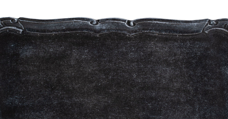 Biscottini Vassoio in legno finitura nera Made in Italy