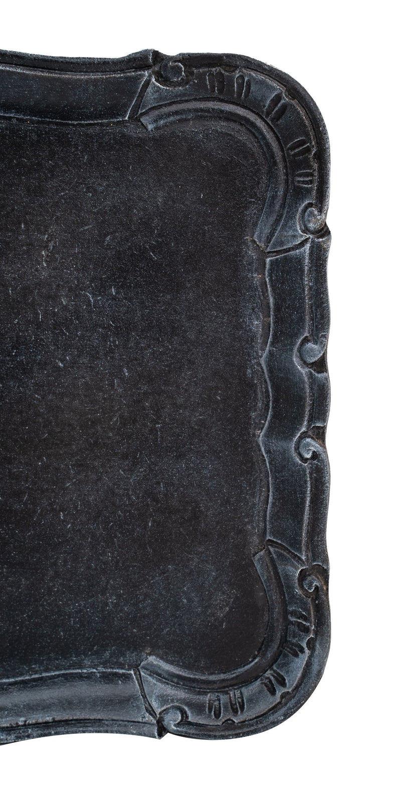 Biscottini Vassoio in legno finitura nera Made in Italy