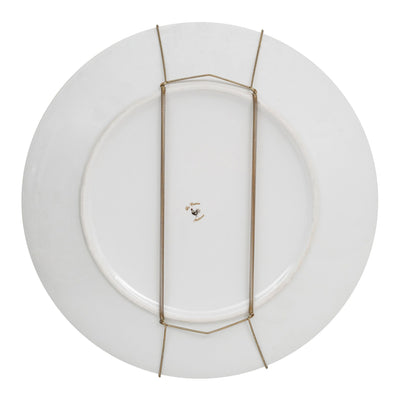 Biscottini Set tre piatti decorativi da parete in ceramica decorata L40XPR40XH4 cm