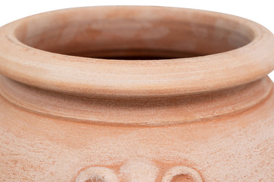 Biscottini PORTAOMBRELLI ANFORA/ORCIO CON MANICI IN TERRACOTTA FATTO A MANO SUL TORNIO PER PIANTE E FIORI L36XPR34XH46 CM