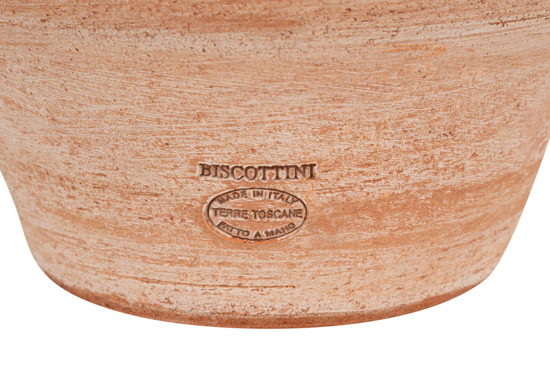 Biscottini PORTAOMBRELLI ANFORA/ORCIO CON MANICI IN TERRACOTTA FATTO A MANO SUL TORNIO PER PIANTE E FIORI L36XPR34XH46 CM