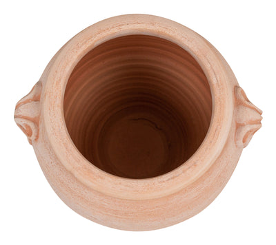 Biscottini PORTAOMBRELLI ANFORA/ORCIO CON MANICI IN TERRACOTTA FATTO A MANO SUL TORNIO PER PIANTE E FIORI L36XPR34XH46 CM