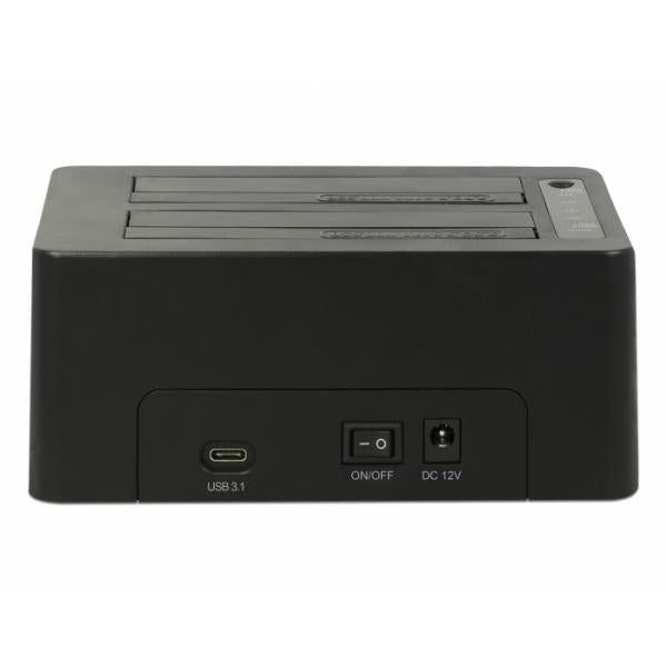 Slot per docking station per HDD Delock: 2 - SATA 6Gb/s - USB 3.1 (Gen 2)