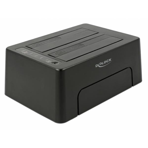 Slot per docking station per HDD Delock: 2 - SATA 6Gb/s - USB 3.1 (Gen 2)
