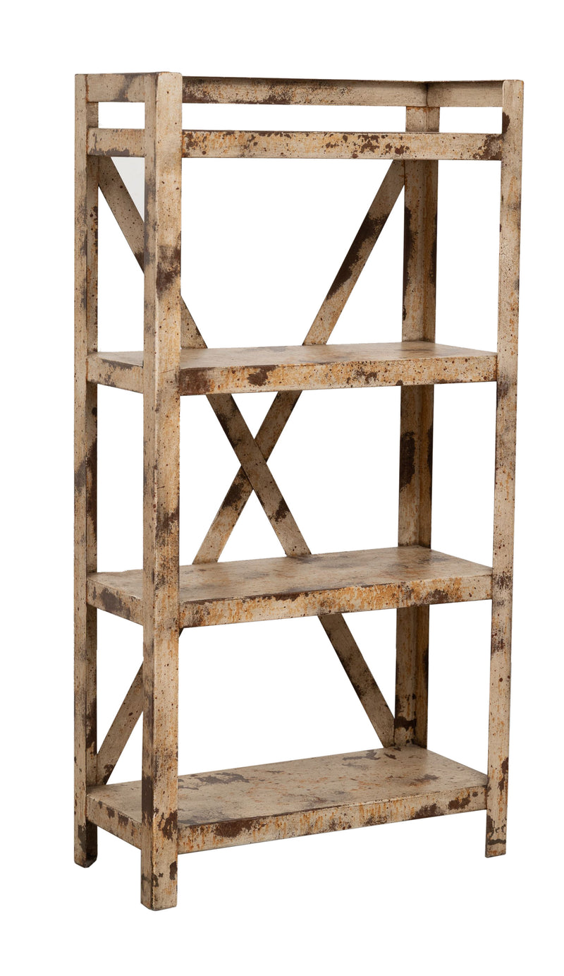 Biscottini Etagere Shabby in ferro finitura naturale anticata realizzato ferro. dimensioni
