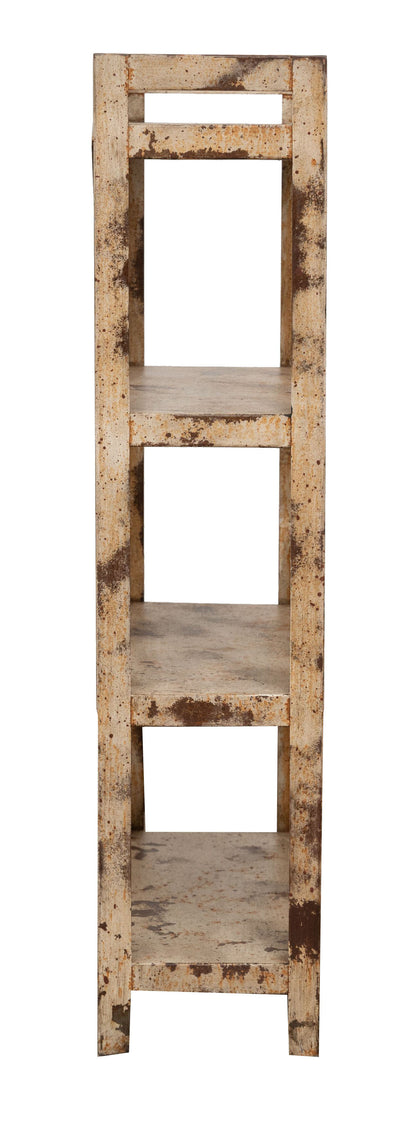 Biscottini Etagere Shabby in ferro finitura naturale anticata realizzato ferro. dimensioni