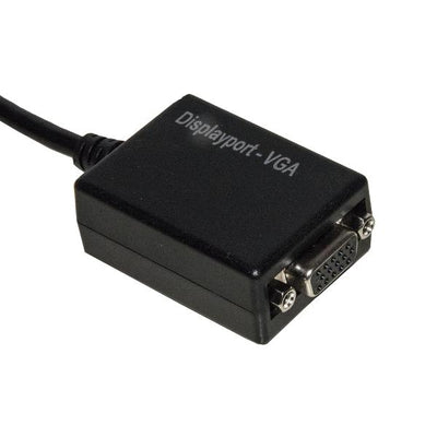 Cavo adattatore con connettori DisplayPort DP maschio- HD15 poli VGA femmina - 0.15m.