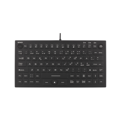 Deltaco TB-509 tastiera Universale QWERTY Nordic Nero (DELTACO TB-509 - tastatur - med pegepi)