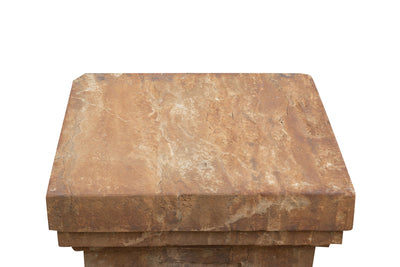 Biscottini Fontana a muro in pietra L40xPR59xH125 cm smontabile dimensioni realizzata