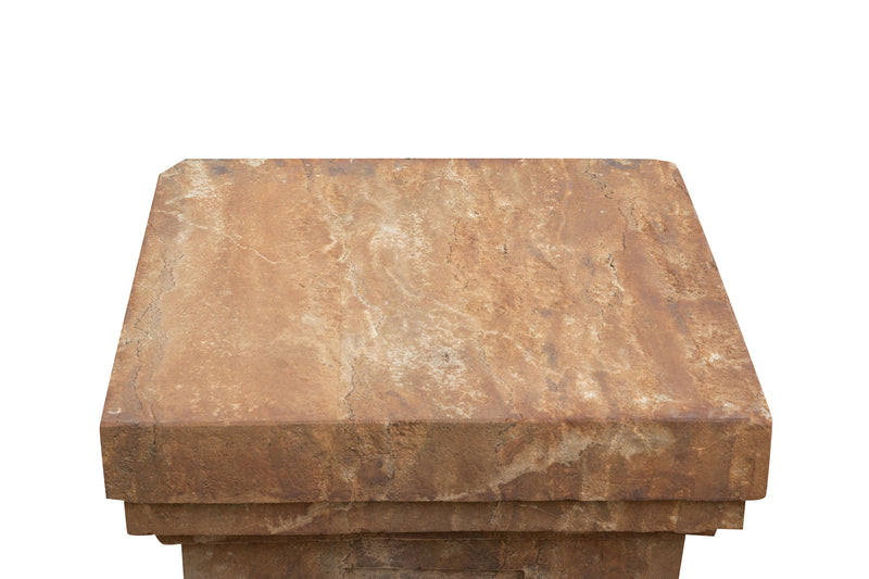 Biscottini Fontana a muro in pietra L40xPR59xH125 cm smontabile dimensioni realizzata