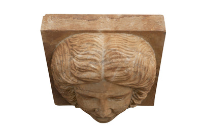 Biscottini Frontone in pietra L40xPR21xH40 cm realizzato completamente mano Offerta