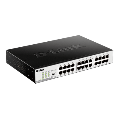 Switch 24 porte Gigabit 1000Base T Rame (connettore RJ-45) - Desktop