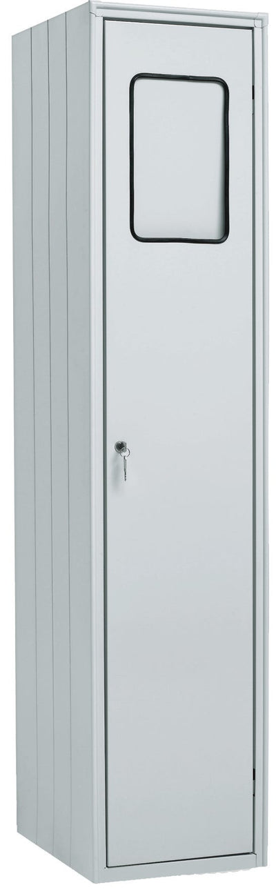 Armadio spogliatoio per raccolta biancheria in metallo cm. 40x50x180h