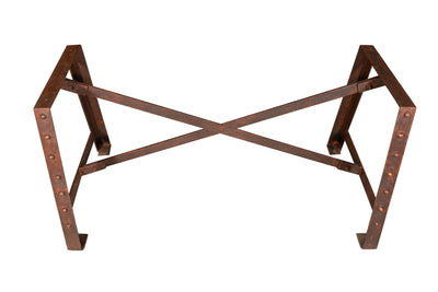 Biscottini Base per Tavolo in ferro, L146xPR75xH72 cm Molto robusta resistente Offerta