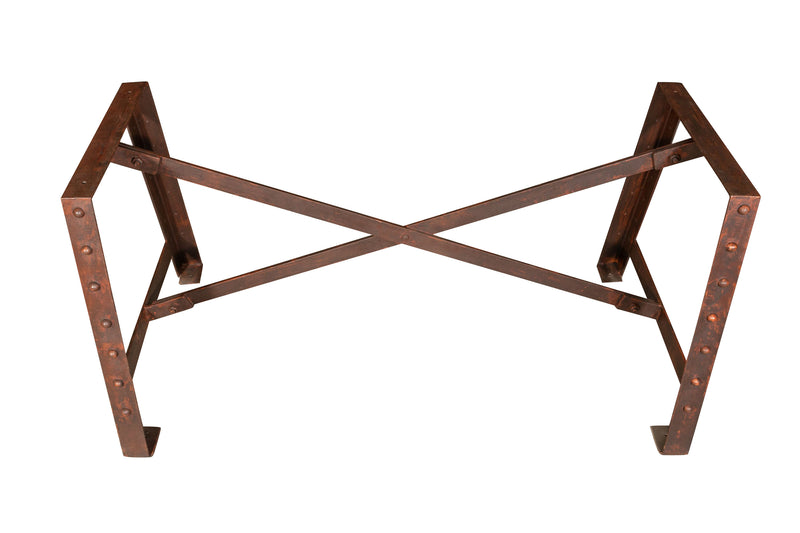 Biscottini Base per Tavolo in ferro, L146xPR75xH72 cm Molto robusta resistente Offerta