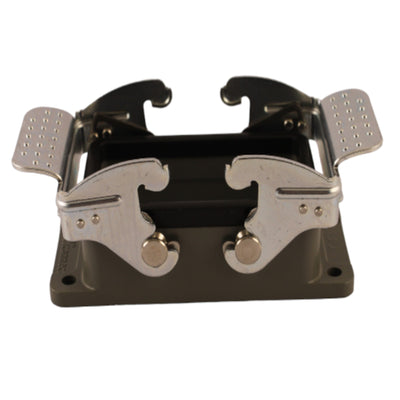 Custodia da pannello per inserti 10 poli doppia leva in metallo Aleyay