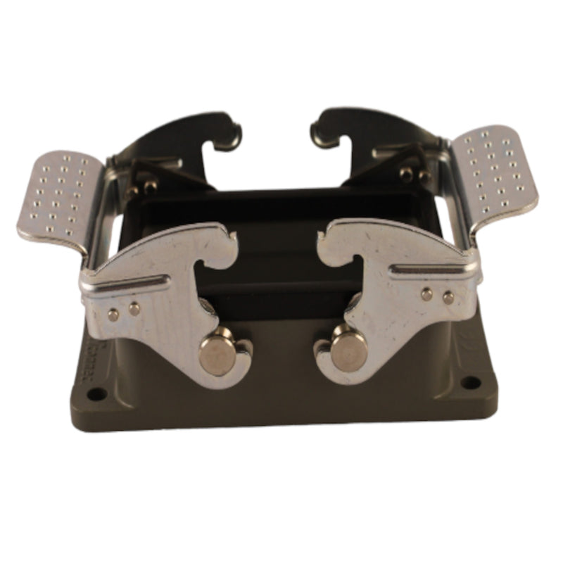 Custodia da pannello per inserti 10 poli doppia leva in metallo Aleyay