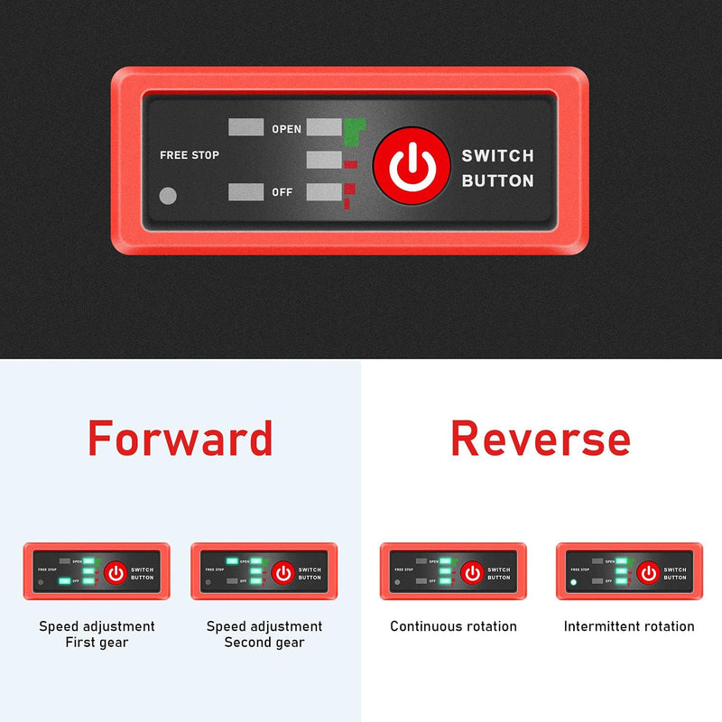Brushless Avvitatore a urto 20 V TEENO, Avvitatore elettrico senza fili, potenza d&